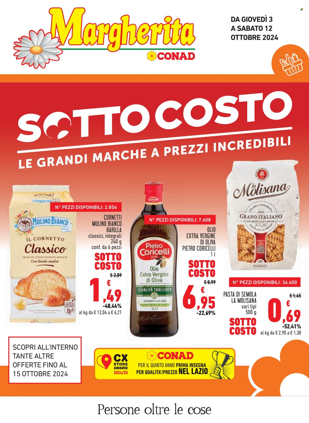 Leták Margherita Conad - 3.10.2024 - 12.10.2024. Strana 1
