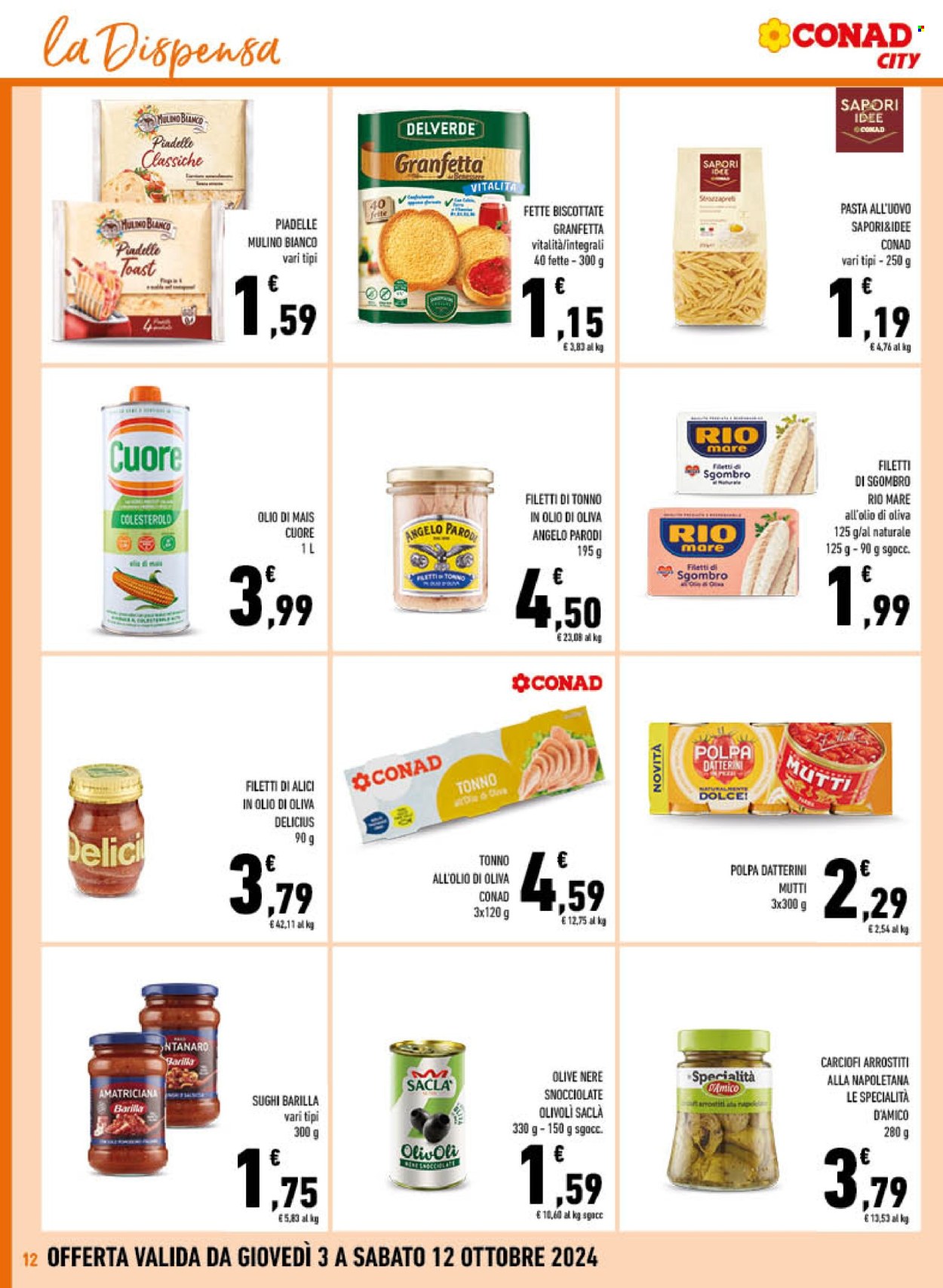 Leták Conad - 3.10.2024 - 12.10.2024. Strana 12