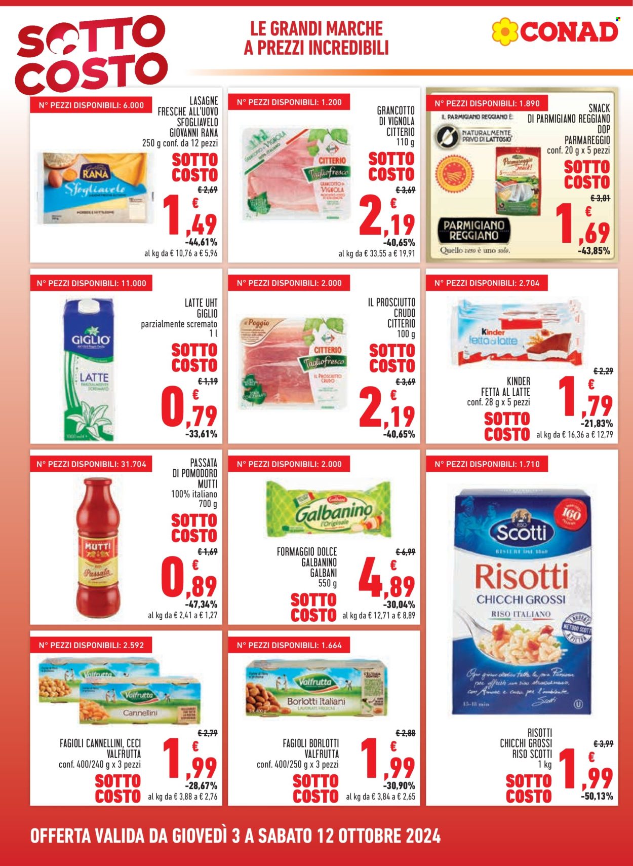 Volantino Margherita Conad - 3/10/2024 - 12/10/2024. Pagina 2