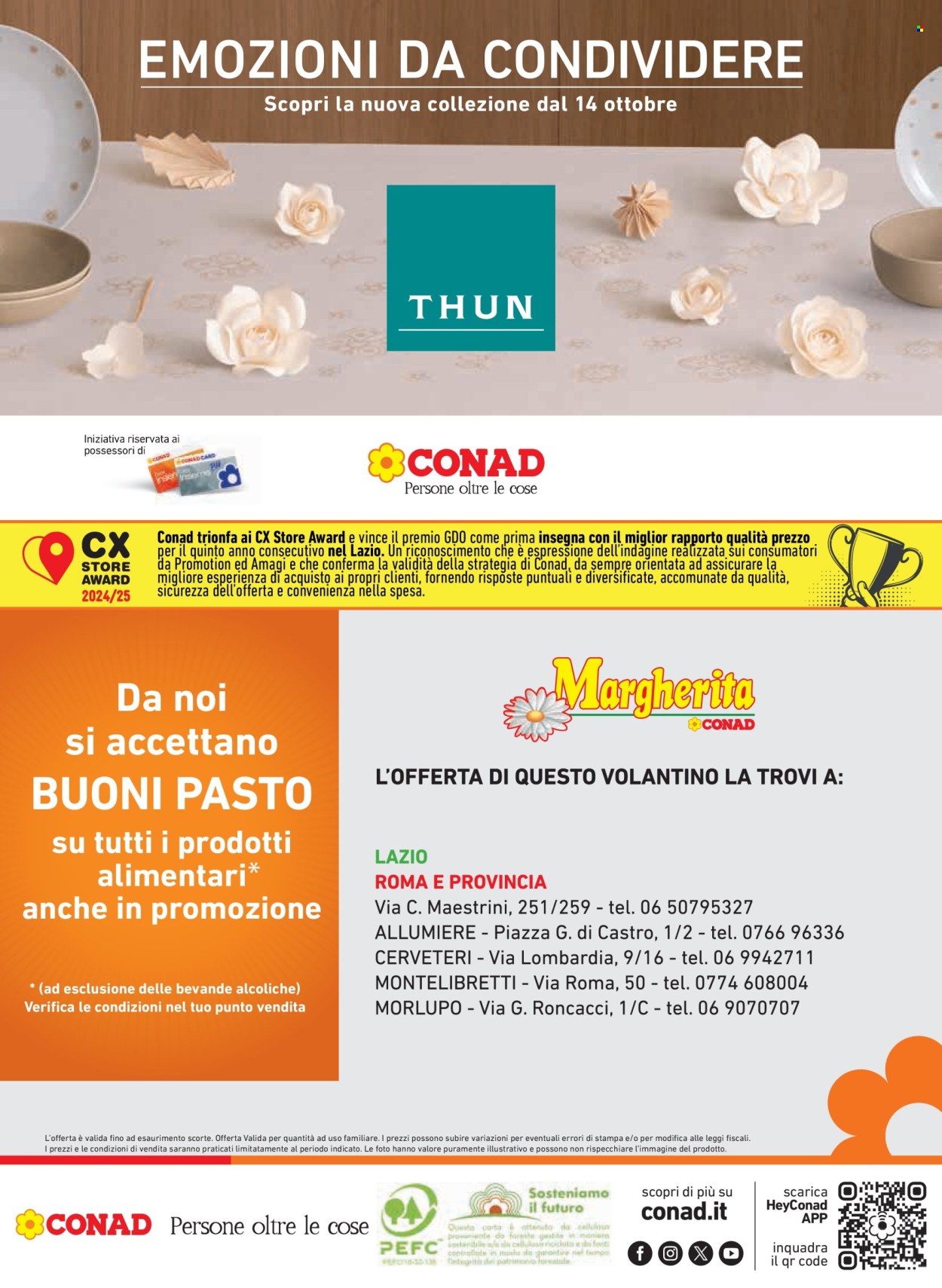 Volantino Margherita Conad - 3/10/2024 - 12/10/2024. Pagina 16