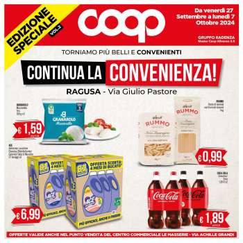 Volantino Coop - 27/9/2024 - 7/11/2024.