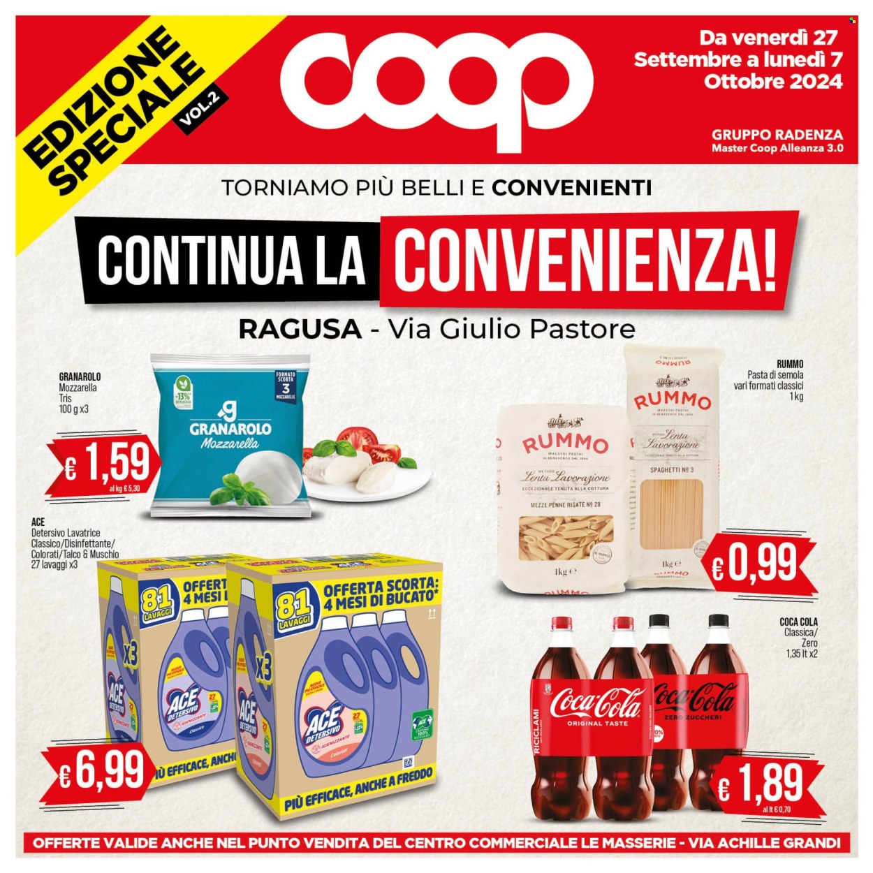 Leták Coop - 27.9.2024 - 7.11.2024. Strana 1