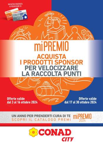 Volantino Conad City - 3/10/2024 - 30/10/2024.