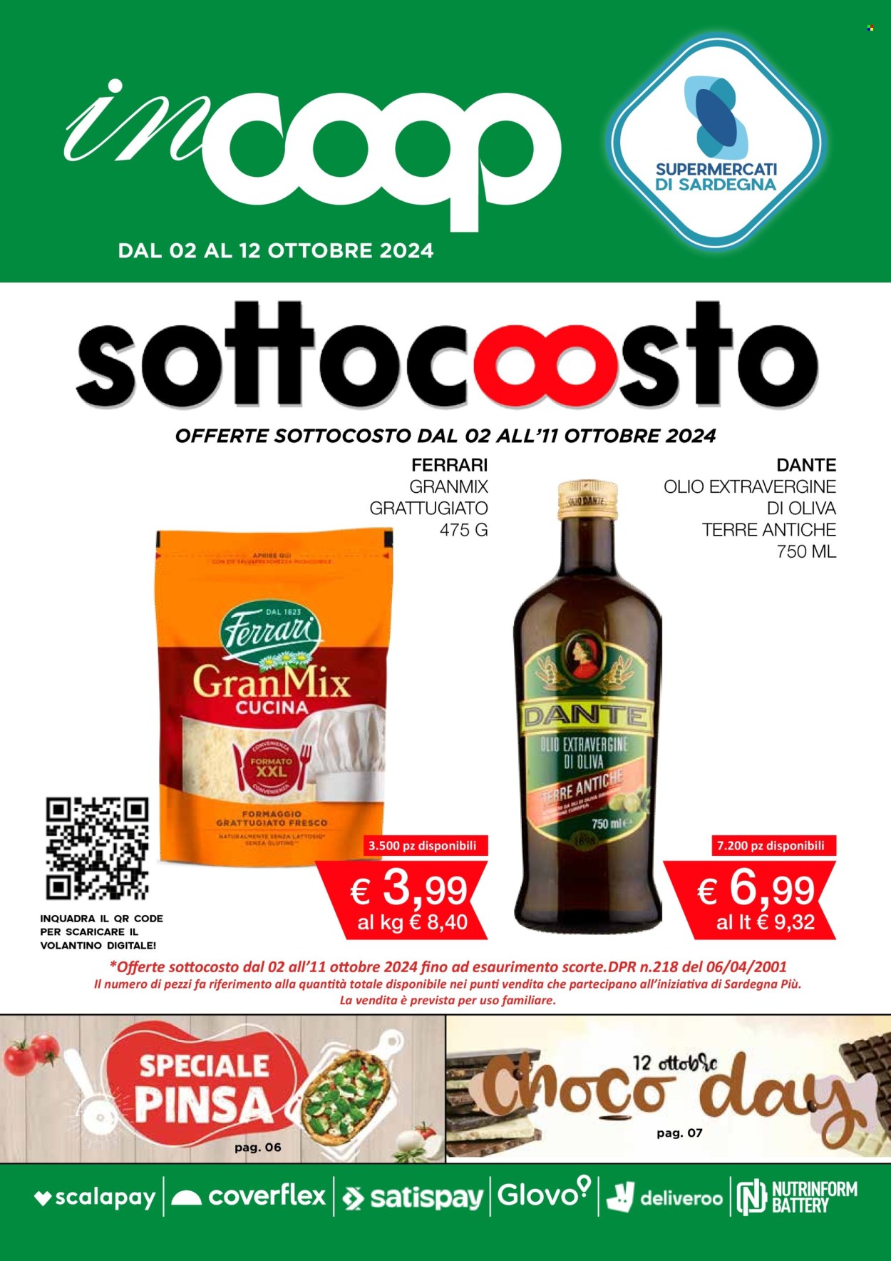 Volantino Coop - 2/10/2024 - 12/10/2024. Pagina 1