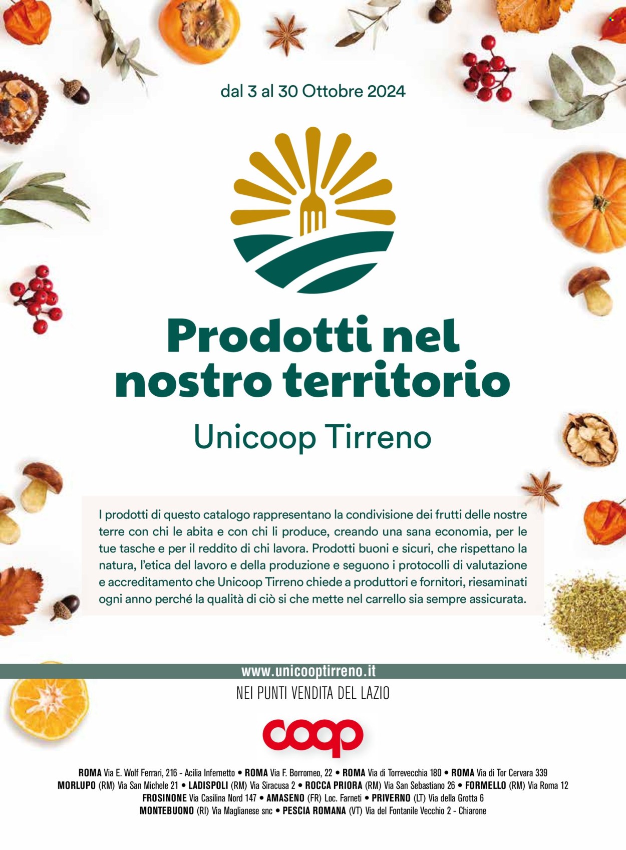 Volantino Coop - 3/10/2024 - 30/10/2024. Pagina 1