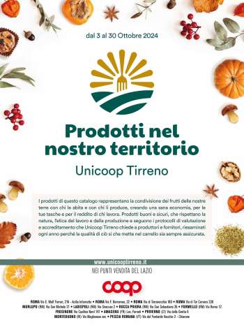 Volantino Coop - 3/10/2024 - 30/10/2024.
