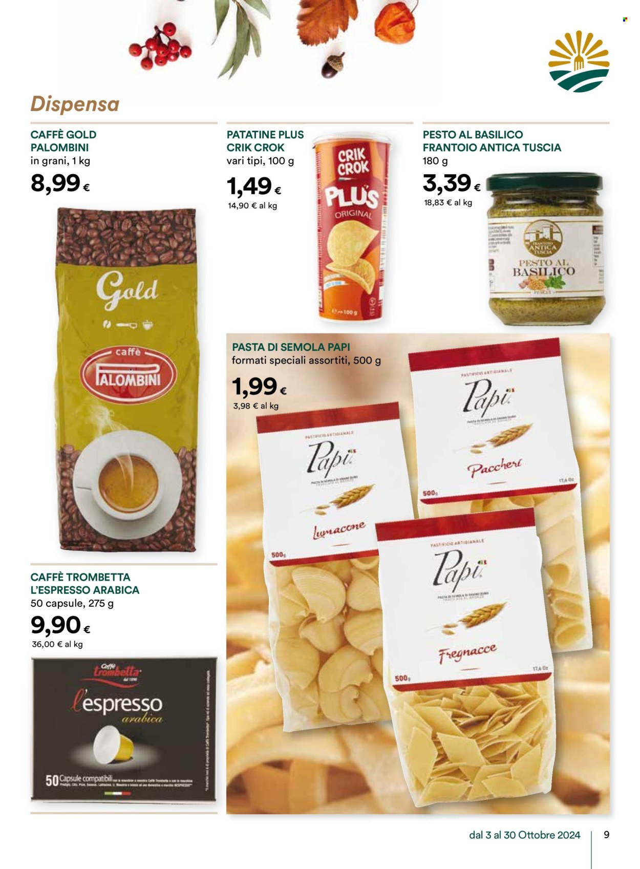 Leták Coop - 3.10.2024 - 30.10.2024. Strana 9