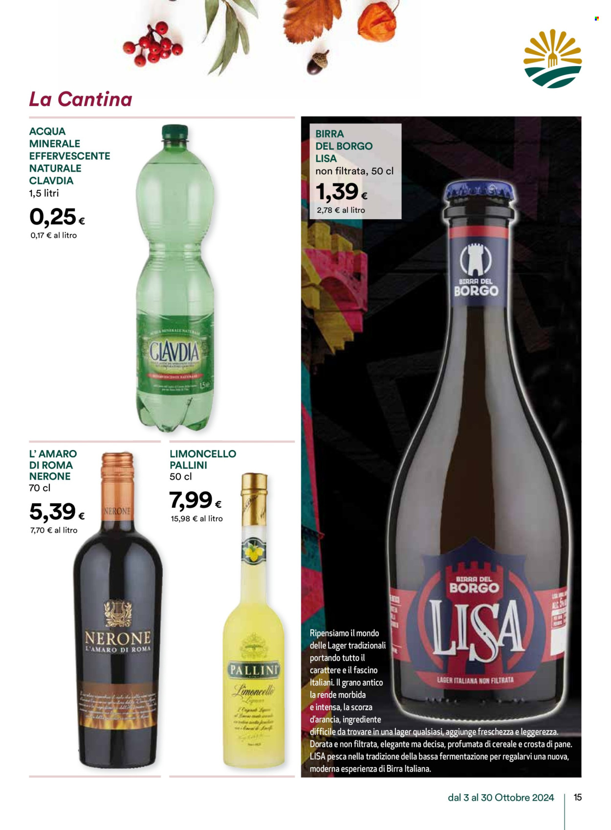 Leták Coop - 3.10.2024 - 30.10.2024. Strana 15