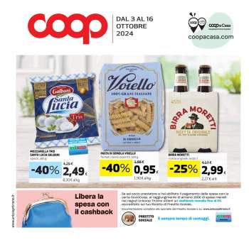 Volantino Coop - 3/10/2024 - 16/10/2024.