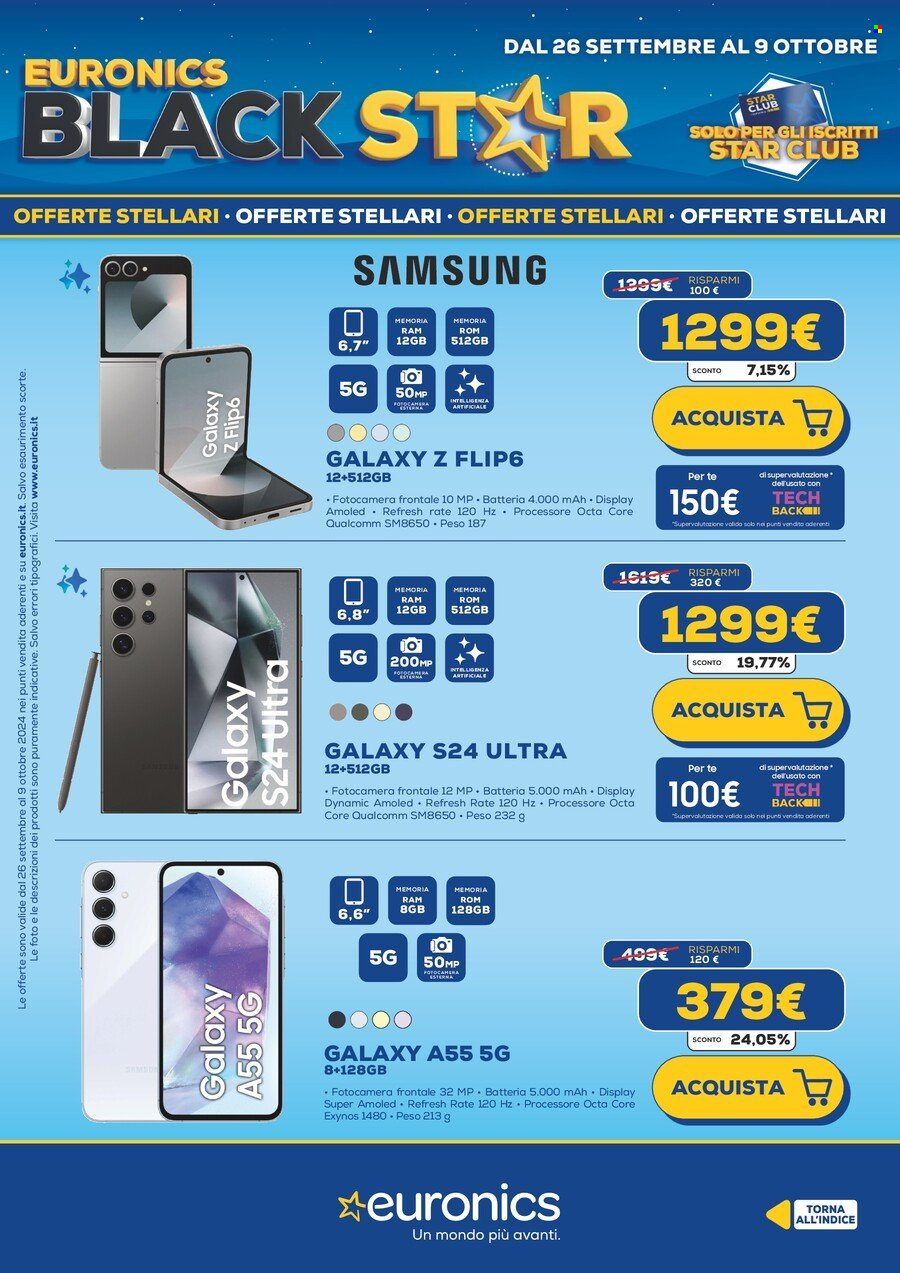 Volantino Euronics - 26/9/2024 - 9/10/2024. Pagina 8