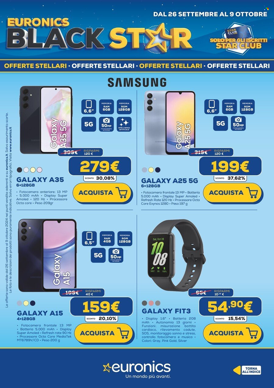 Volantino Euronics - 26/9/2024 - 9/10/2024. Pagina 10