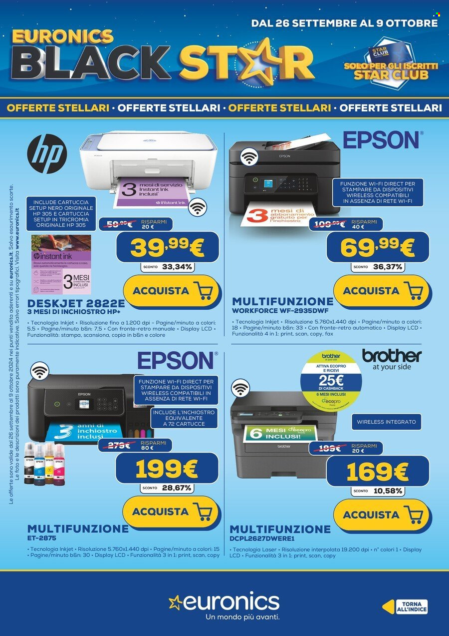 Volantino Euronics - 26/9/2024 - 9/10/2024. Pagina 27
