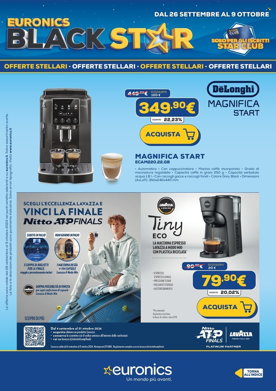 Volantino Euronics - 26/9/2024 - 9/10/2024. Pagina 38