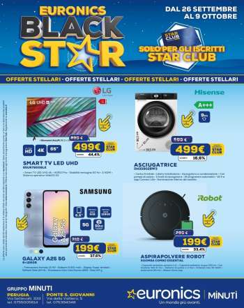 Volantino Euronics - 26/9/2024 - 10/10/2024.