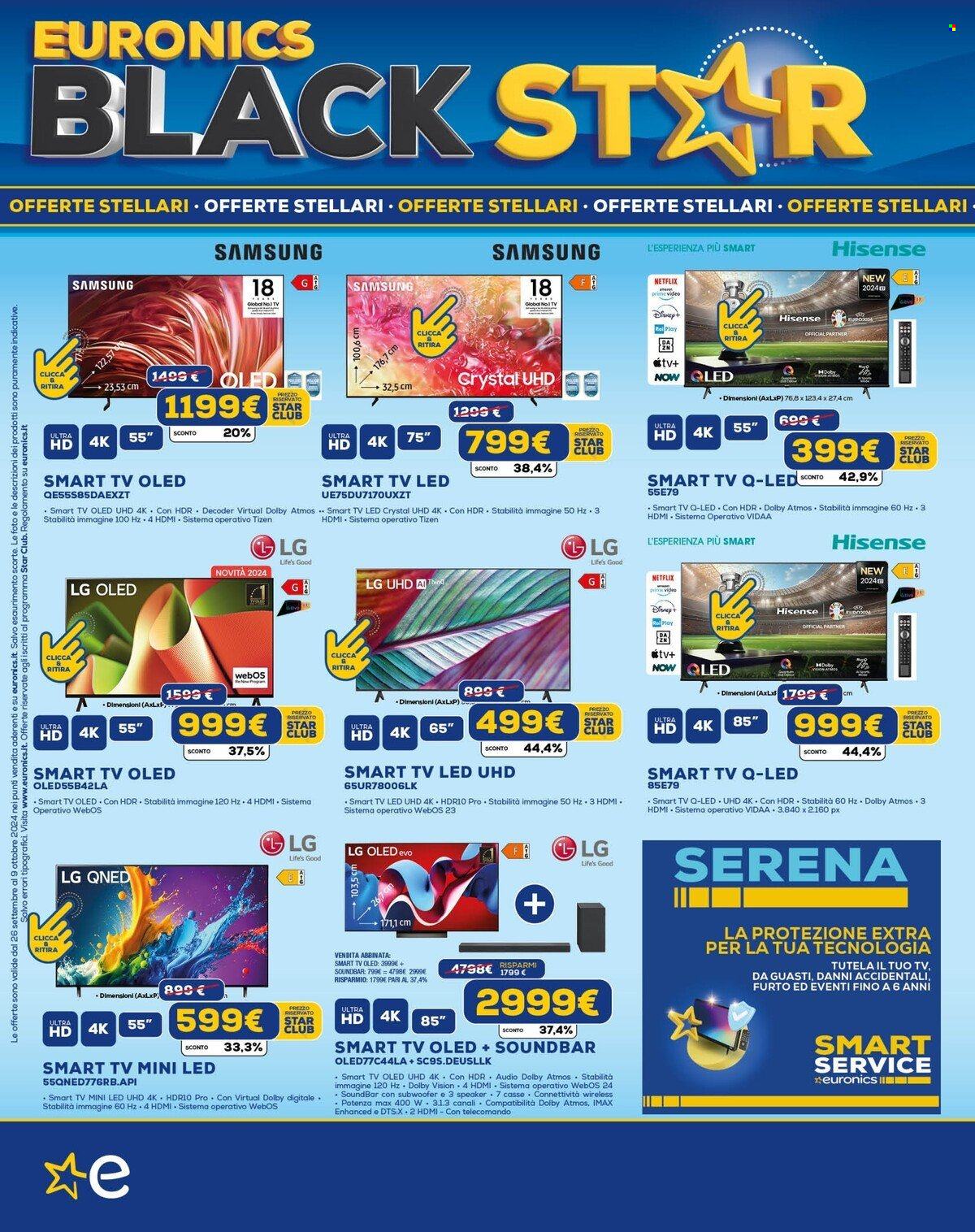Volantino Euronics - 26/9/2024 - 10/10/2024. Pagina 2
