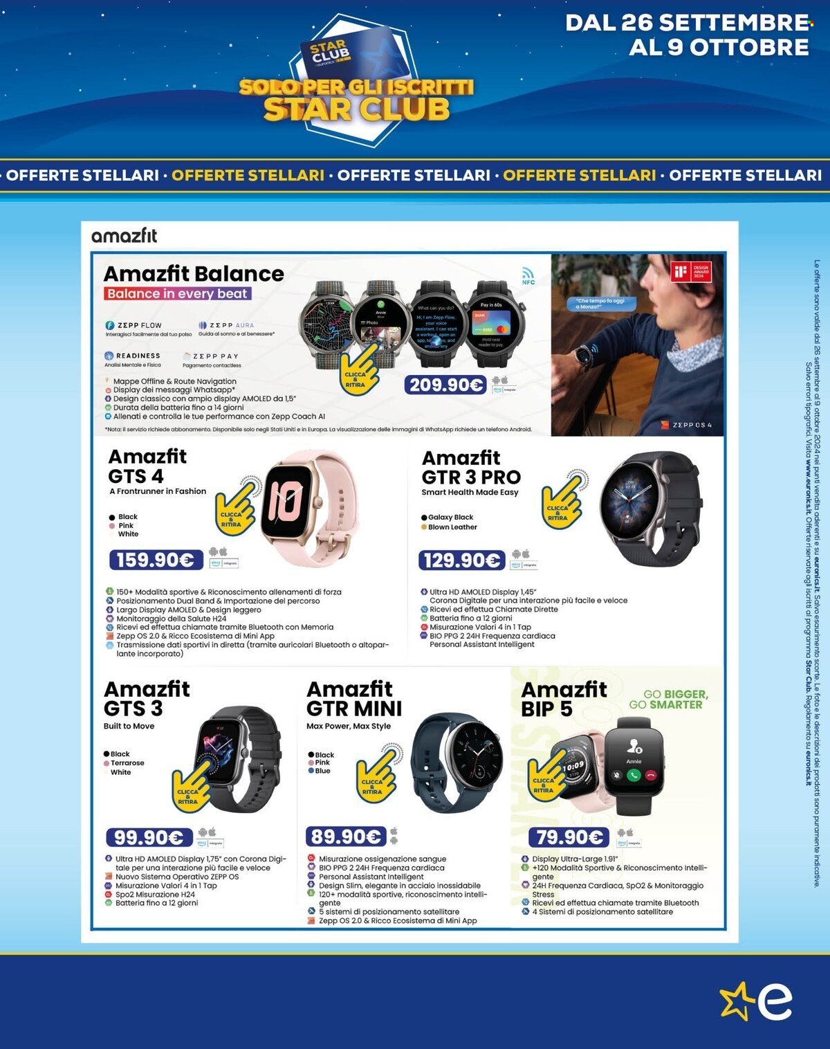 Volantino Euronics - 26/9/2024 - 10/10/2024. Pagina 7