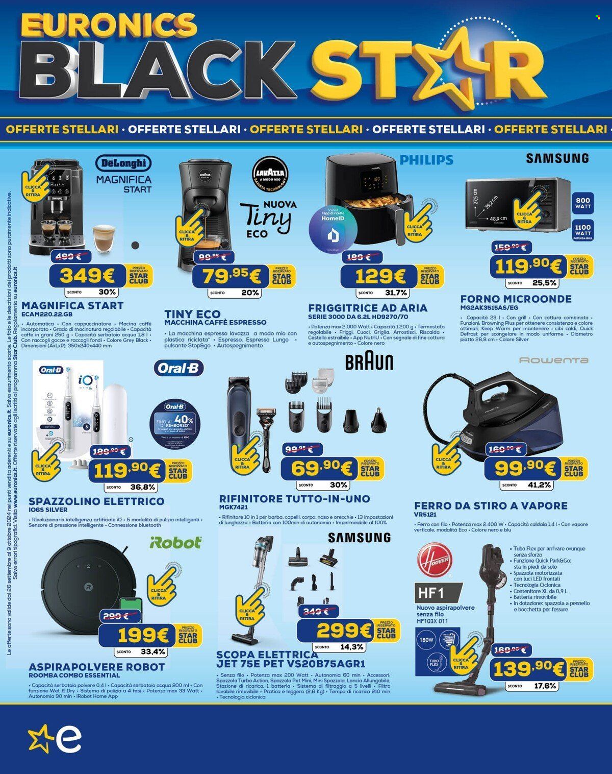 Volantino Euronics - 26/9/2024 - 10/10/2024. Pagina 12