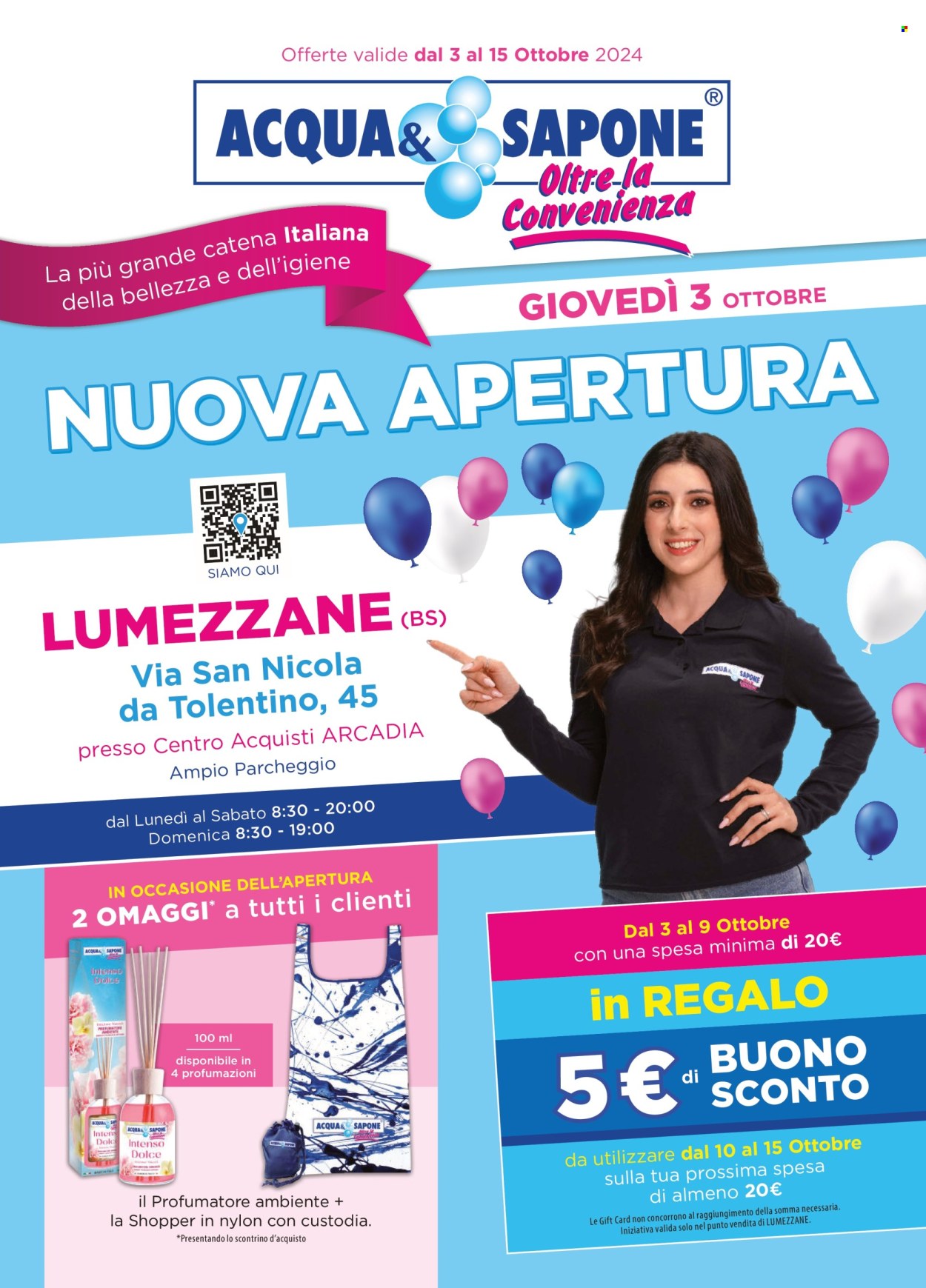 Volantino Acqua & Sapone - 3/10/2024 - 15/10/2024. Pagina 1