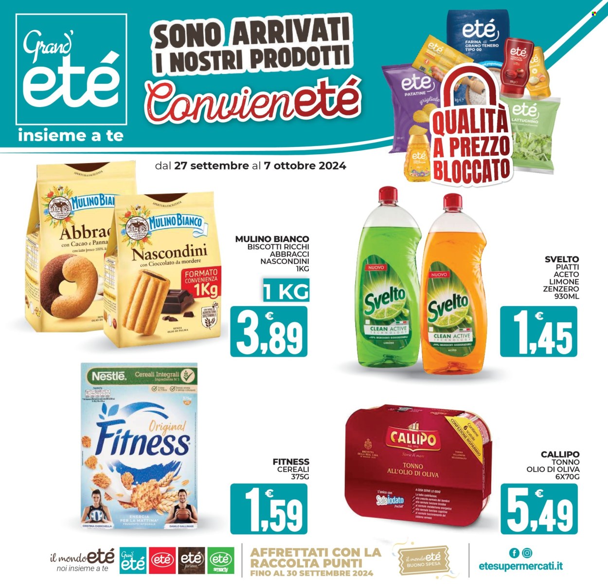 Volantino Eté - 27/9/2024 - 7/10/2024. Pagina 1