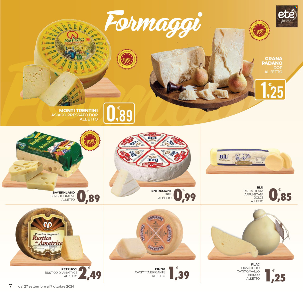 Volantino Eté - 27/9/2024 - 7/10/2024. Pagina 7