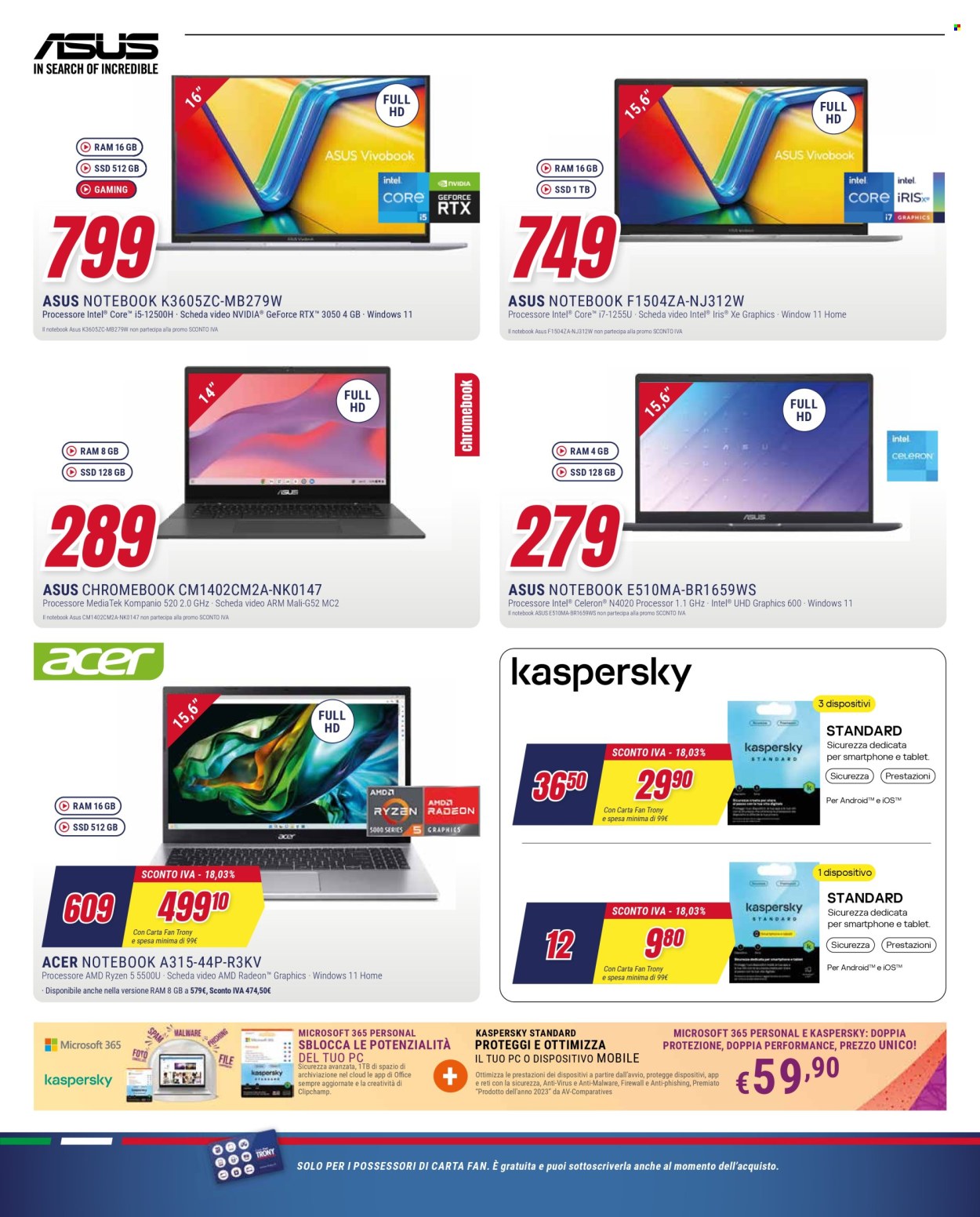 Volantino Trony - 26/9/2024 - 17/10/2024. Pagina 21
