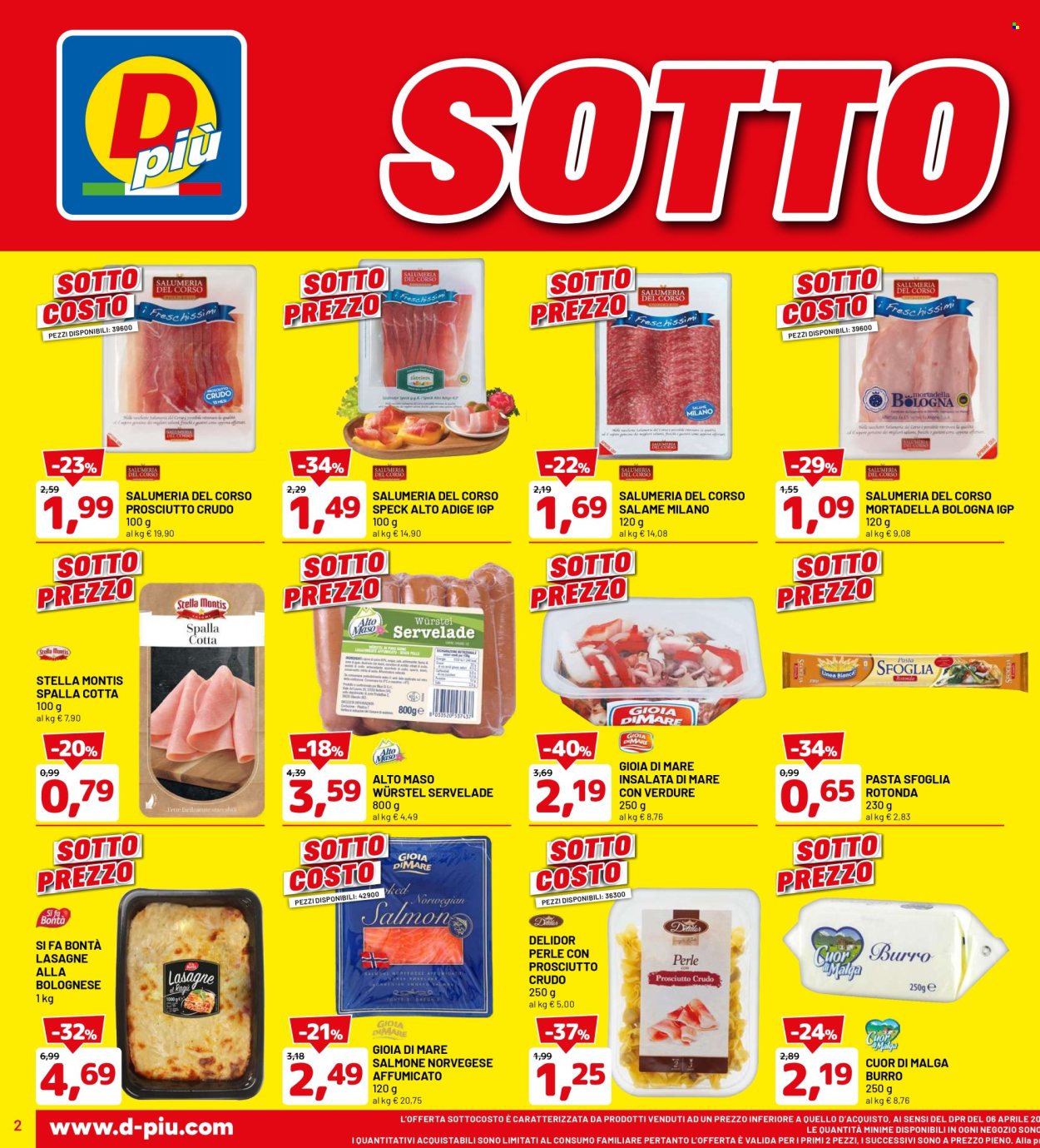 Volantino Dpiù - 3/10/2024 - 12/10/2024. Pagina 2