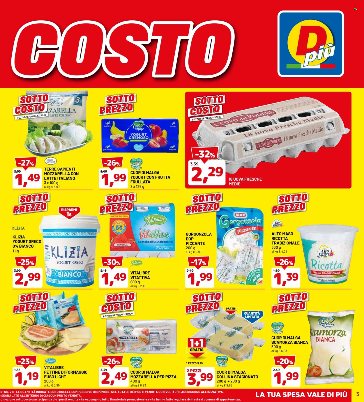Volantino Dpiù - 3/10/2024 - 12/10/2024. Pagina 3