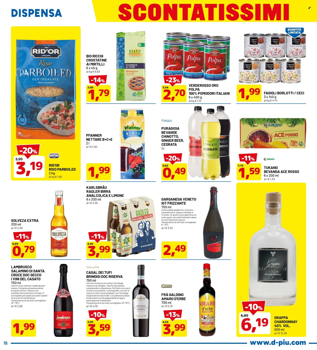Volantino Dpiù - 3/10/2024 - 12/10/2024. Pagina 16