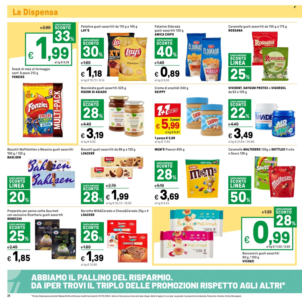 Volantino Iper, La grande i - 3/10/2024 - 12/10/2024. Pagina 26