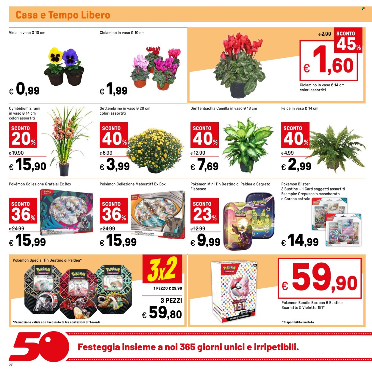 Volantino Iper, La grande i - 3/10/2024 - 12/10/2024. Pagina 38