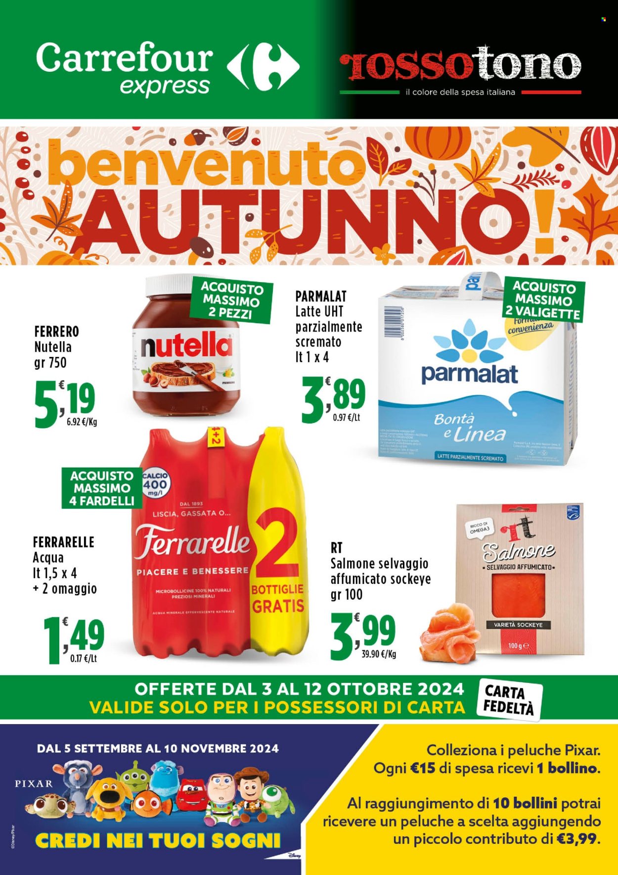 Volantino Carrefour - 3/10/2024 - 12/10/2024. Pagina 1
