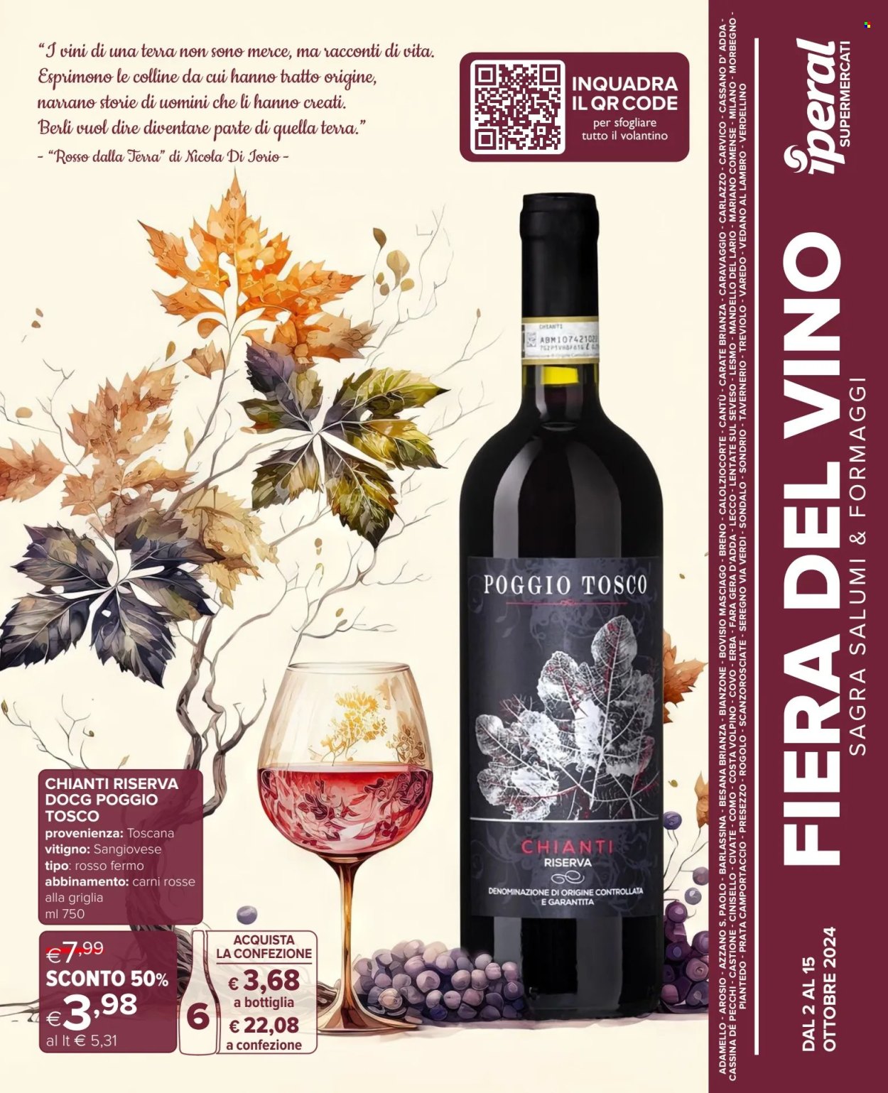Volantino Iperal - 2/10/2024 - 15/10/2024. Pagina 1