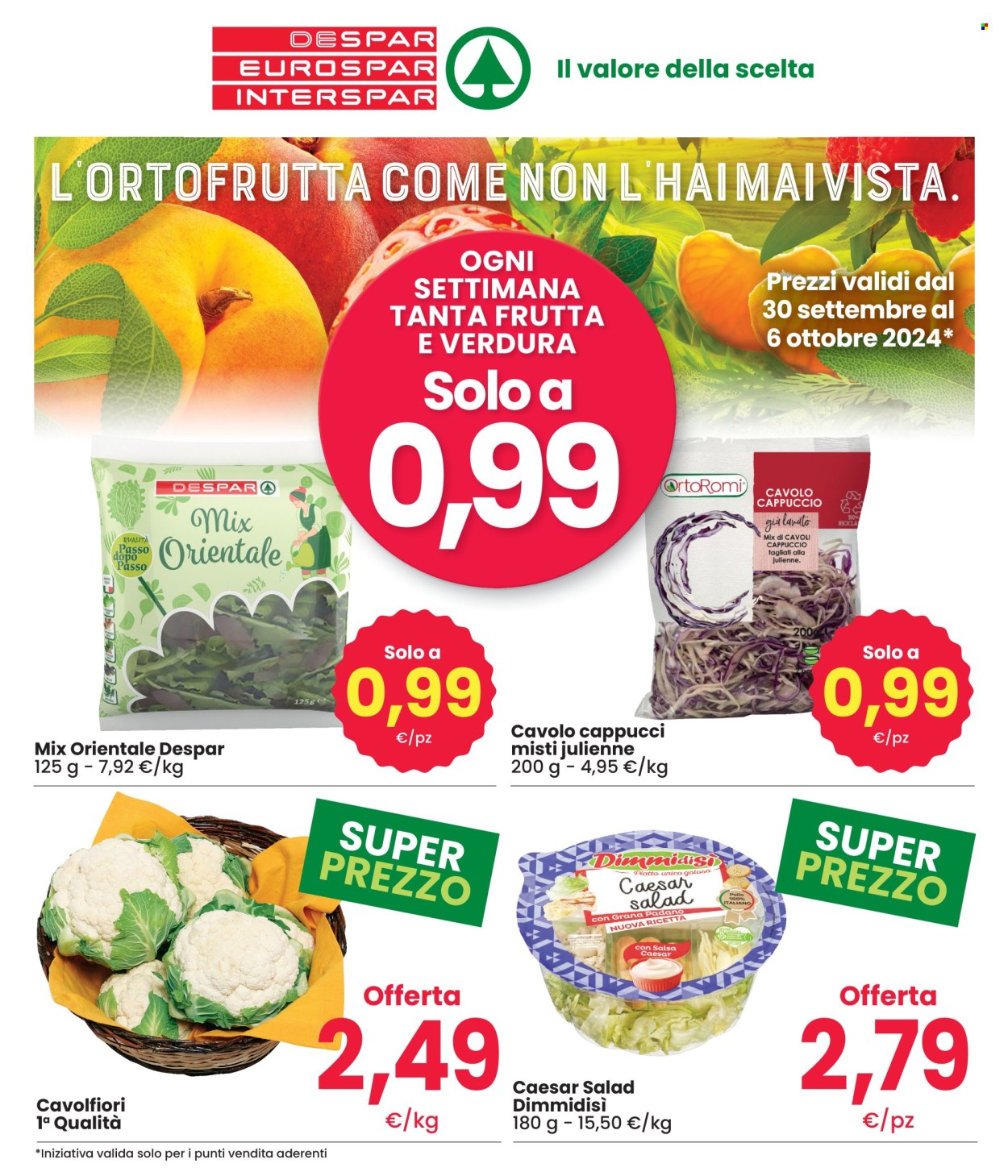 Volantino Eurospar - 30/9/2024 - 6/10/2024. Pagina 4