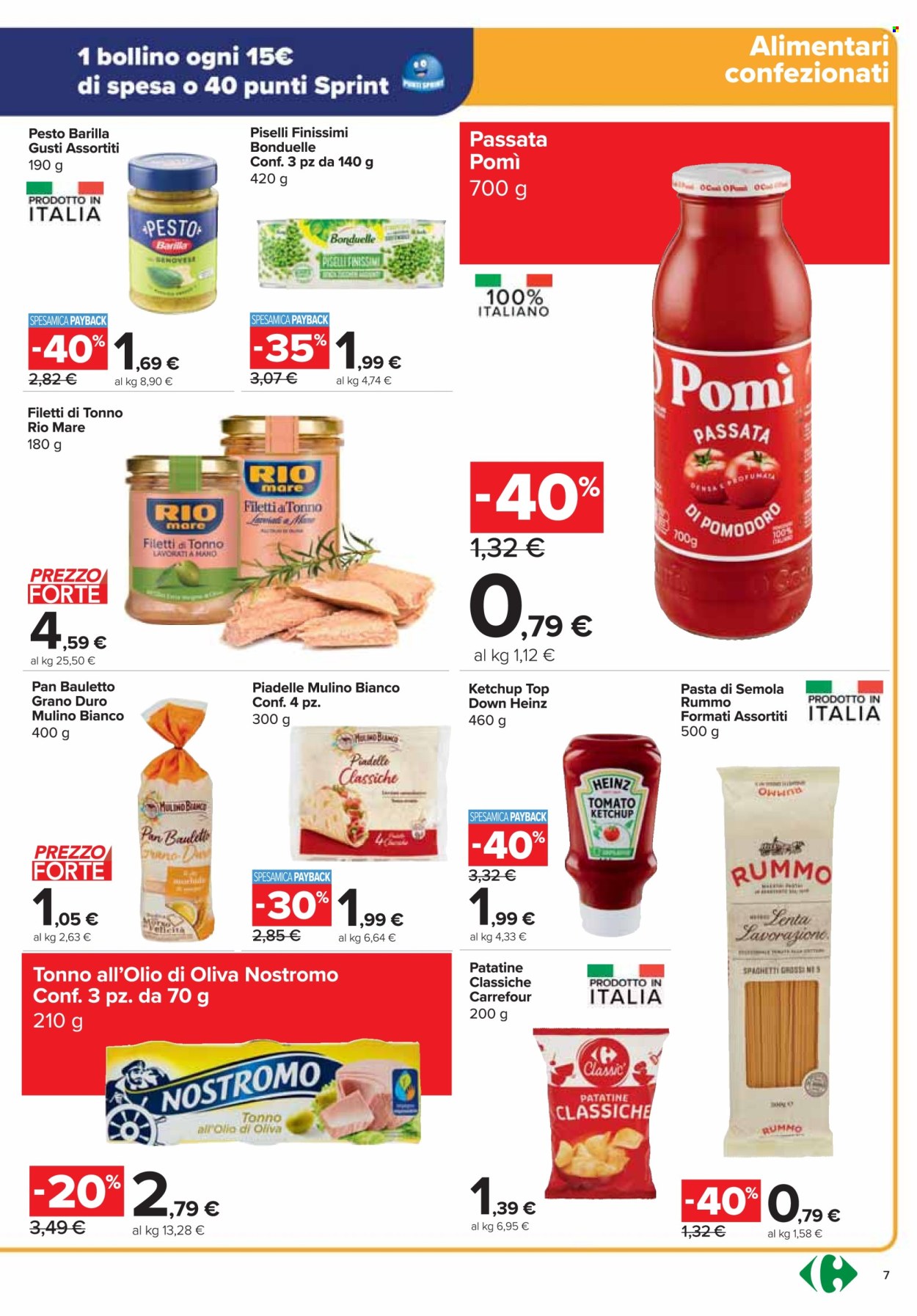 Volantino Carrefour - 3/10/2024 - 15/10/2024. Pagina 7