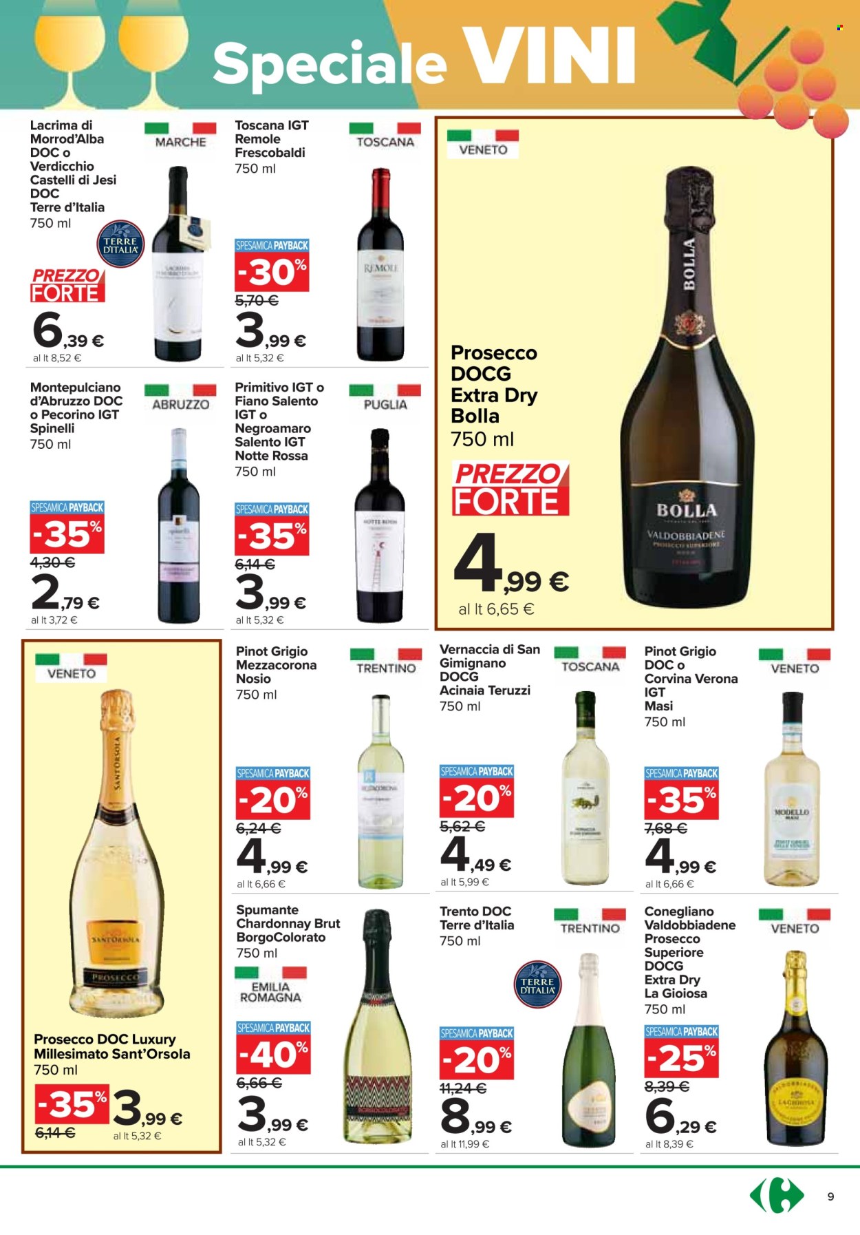 Volantino Carrefour - 3/10/2024 - 15/10/2024. Pagina 9