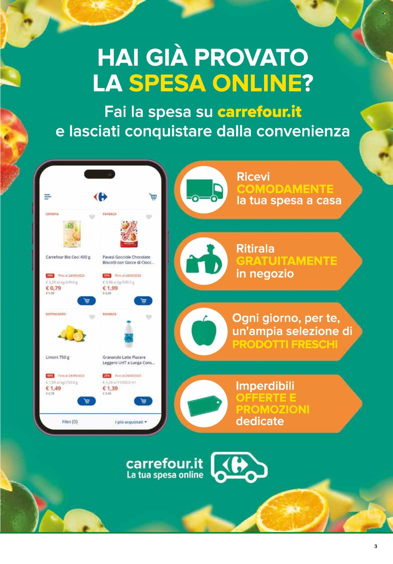 Volantino Carrefour - 3/10/2024 - 15/10/2024. Pagina 3
