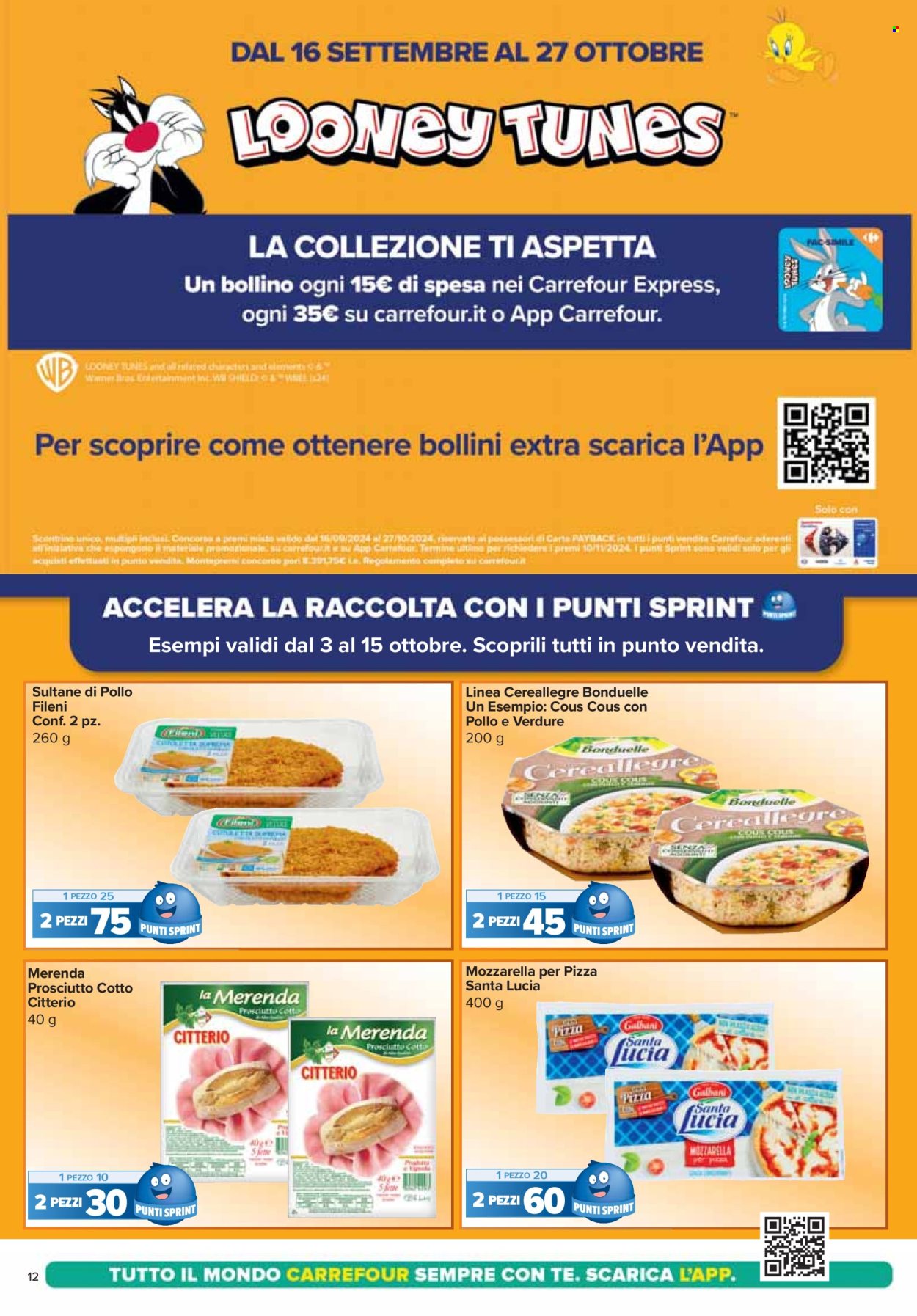 Volantino Carrefour - 3/10/2024 - 15/10/2024. Pagina 12