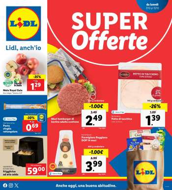 Volantino Lidl - 7/10/2024 - 13/10/2024.
