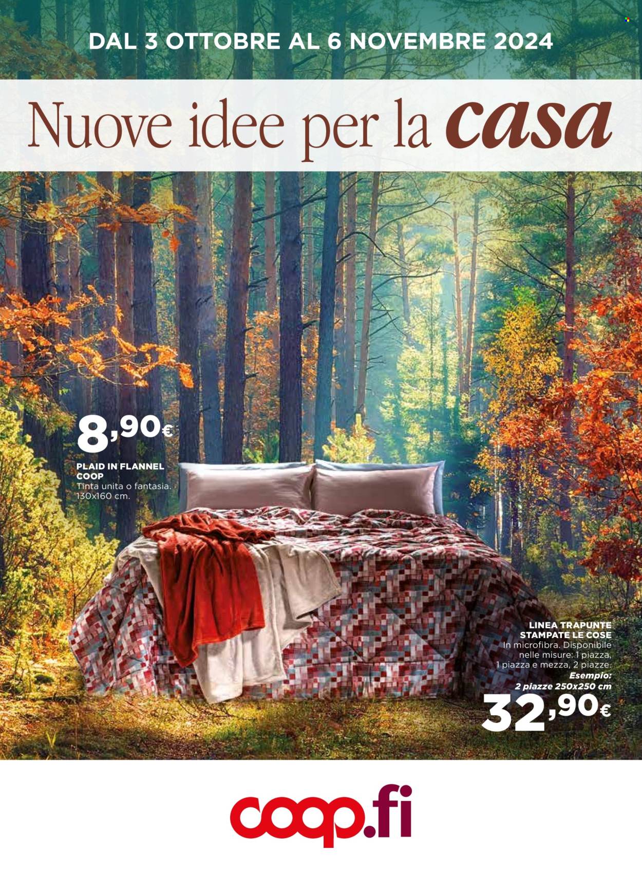 Volantino Coop - 3/10/2024 - 5/11/2024. Pagina 1