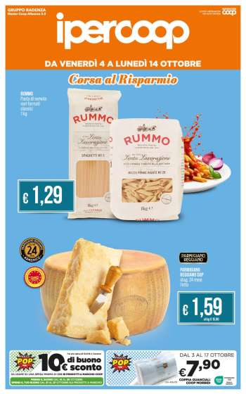 Volantino Coop - 4/10/2024 - 14/10/2024.