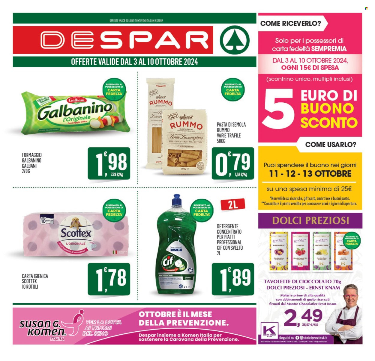 Volantino Despar - 3/10/2024 - 10/10/2024. Pagina 1
