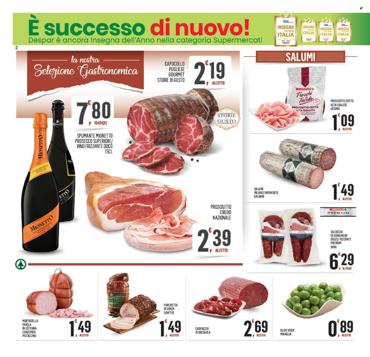Volantino Despar - 3/10/2024 - 10/10/2024. Pagina 2