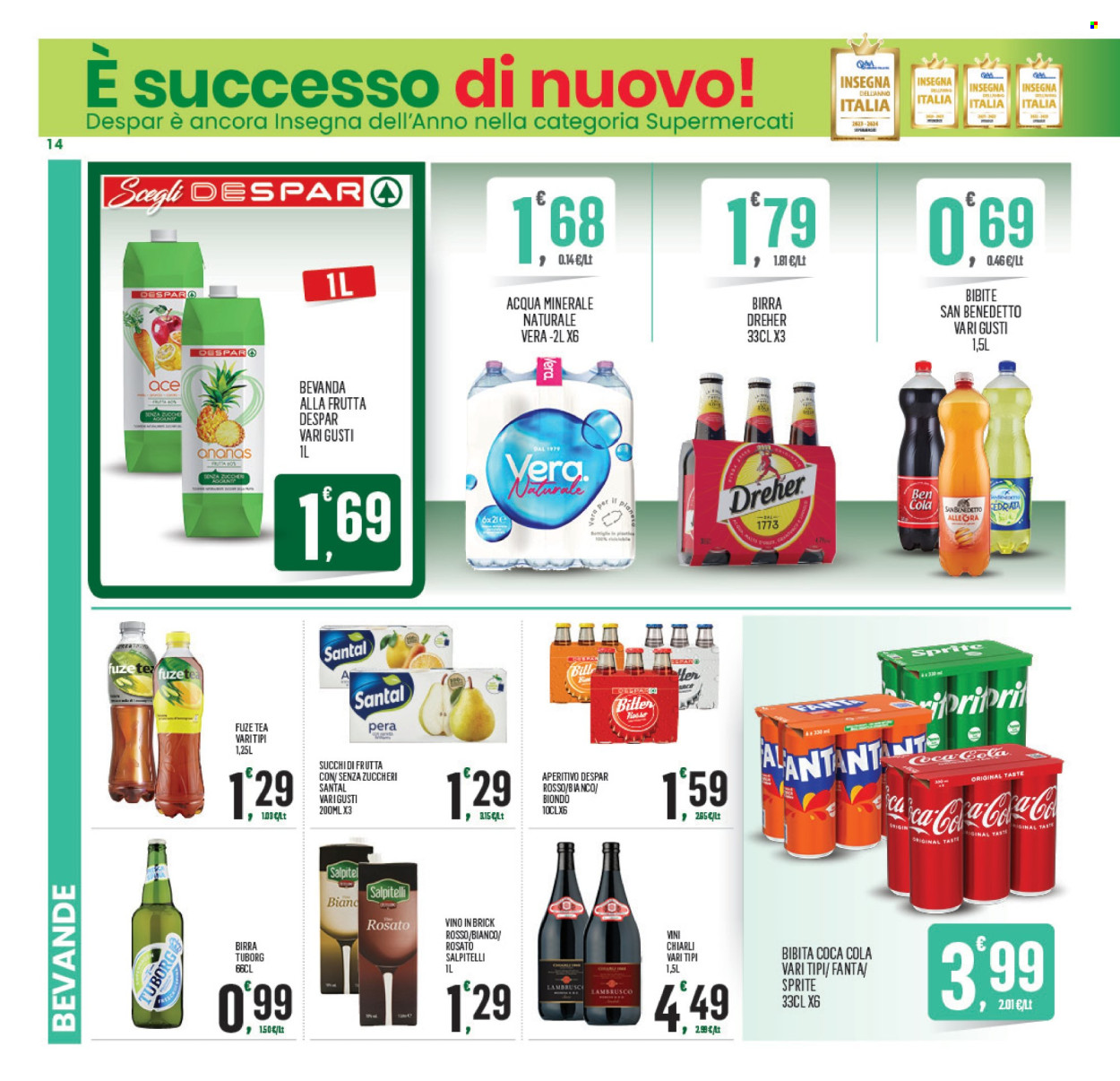 Volantino Despar - 3/10/2024 - 10/10/2024. Pagina 14