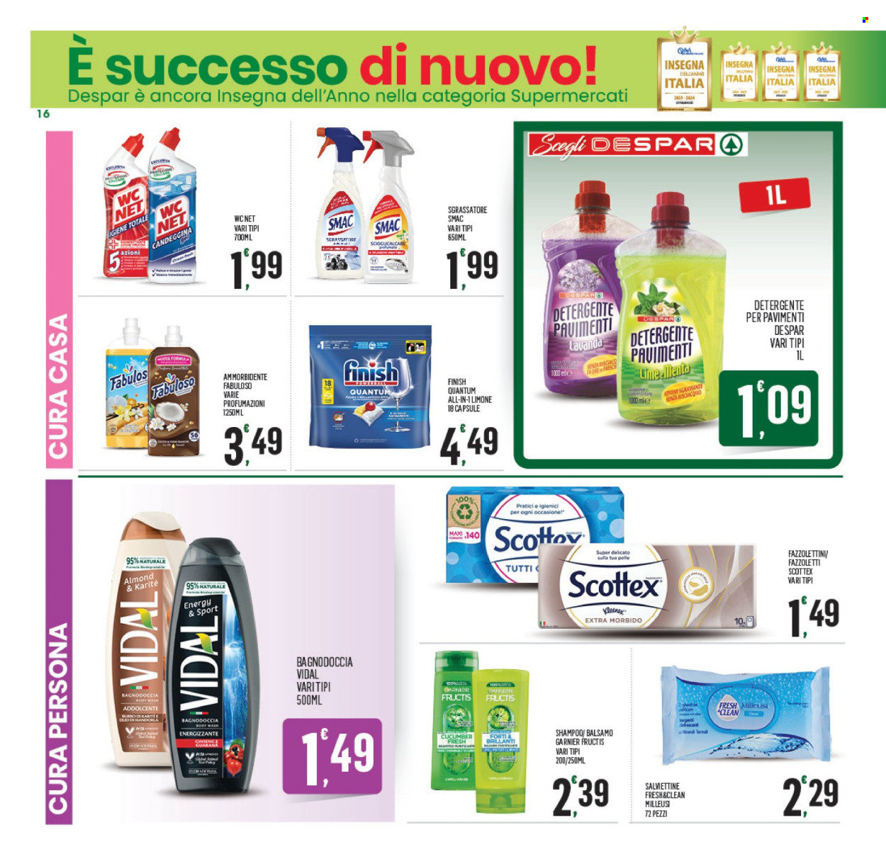 Volantino Despar - 3/10/2024 - 10/10/2024. Pagina 16