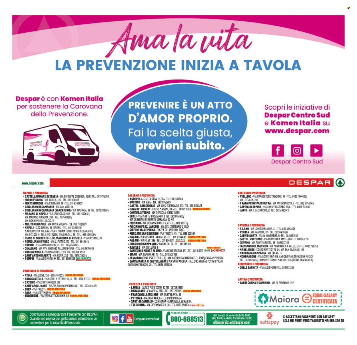 Volantino Despar - 3/10/2024 - 10/10/2024. Pagina 20