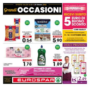 Volantino Eurospar - 3/10/2024 - 10/10/2024.