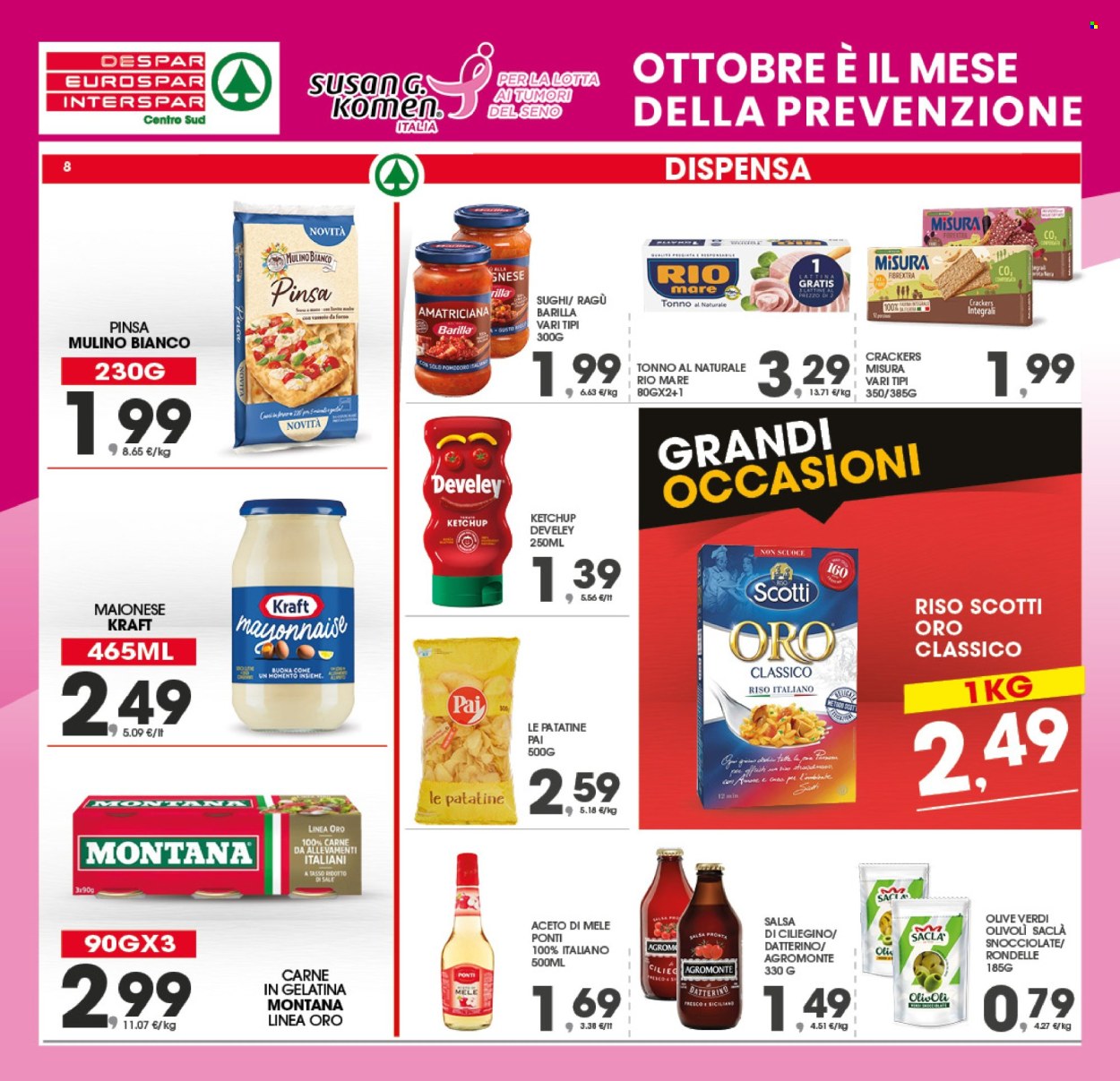 Leták Eurospar - 3.10.2024 - 10.10.2024. Strana 8