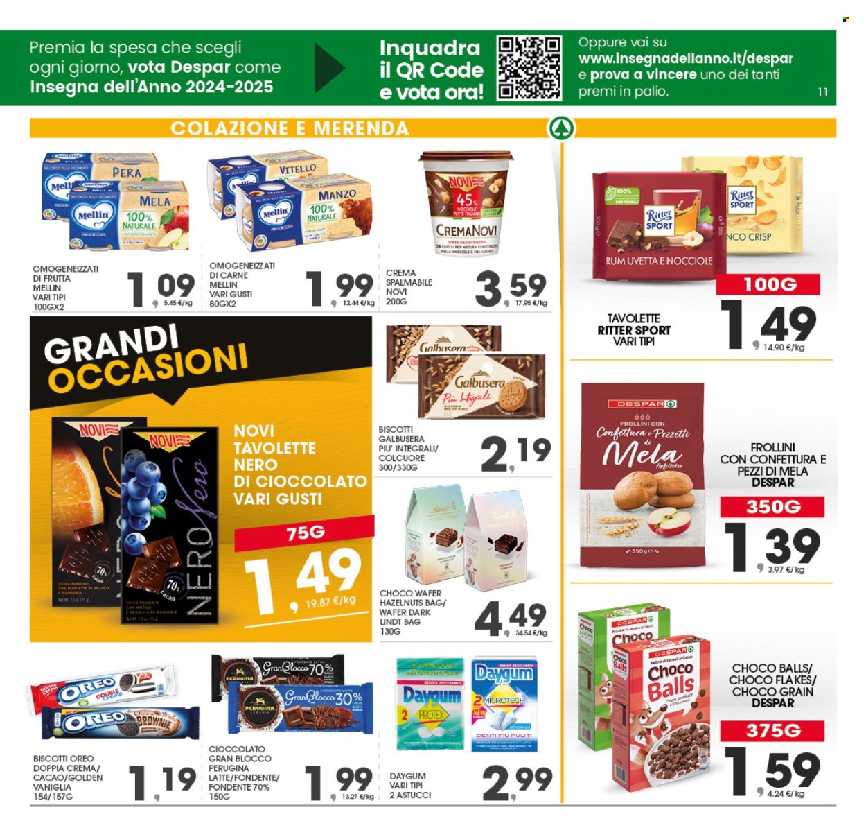 Leták Eurospar - 3.10.2024 - 10.10.2024. Strana 11