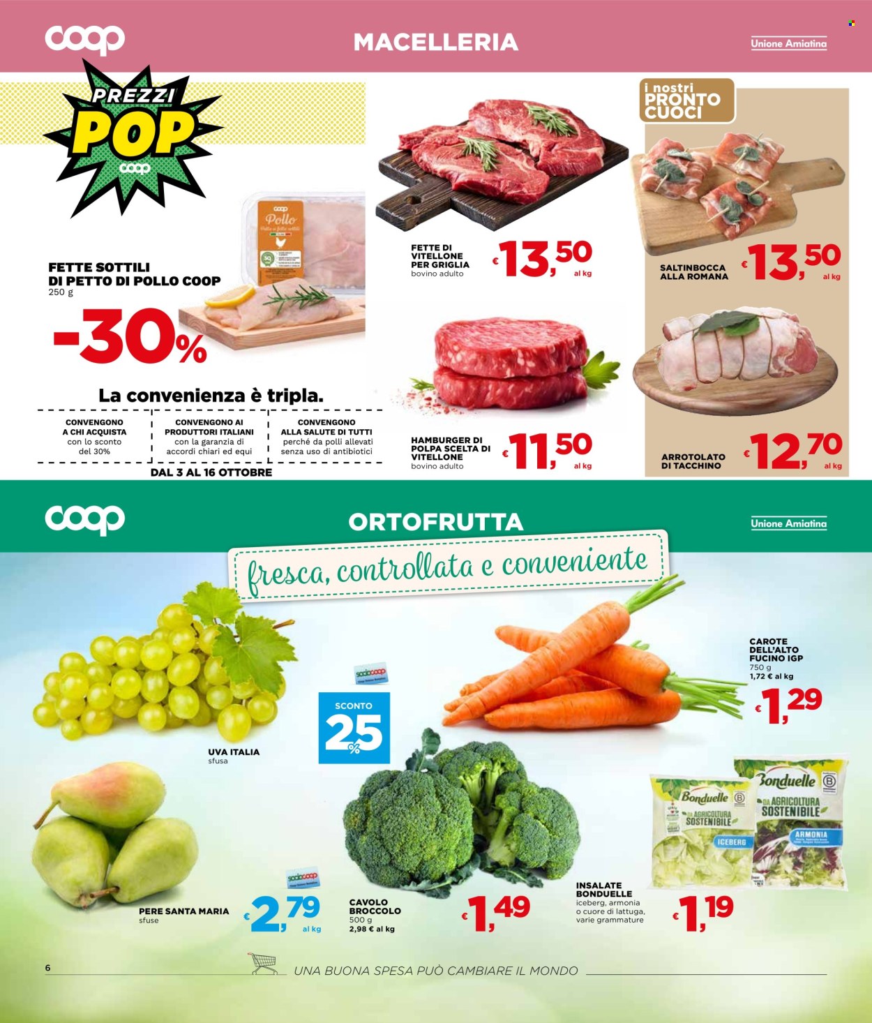 Leták Coop - 3.10.2024 - 16.10.2024. Strana 6