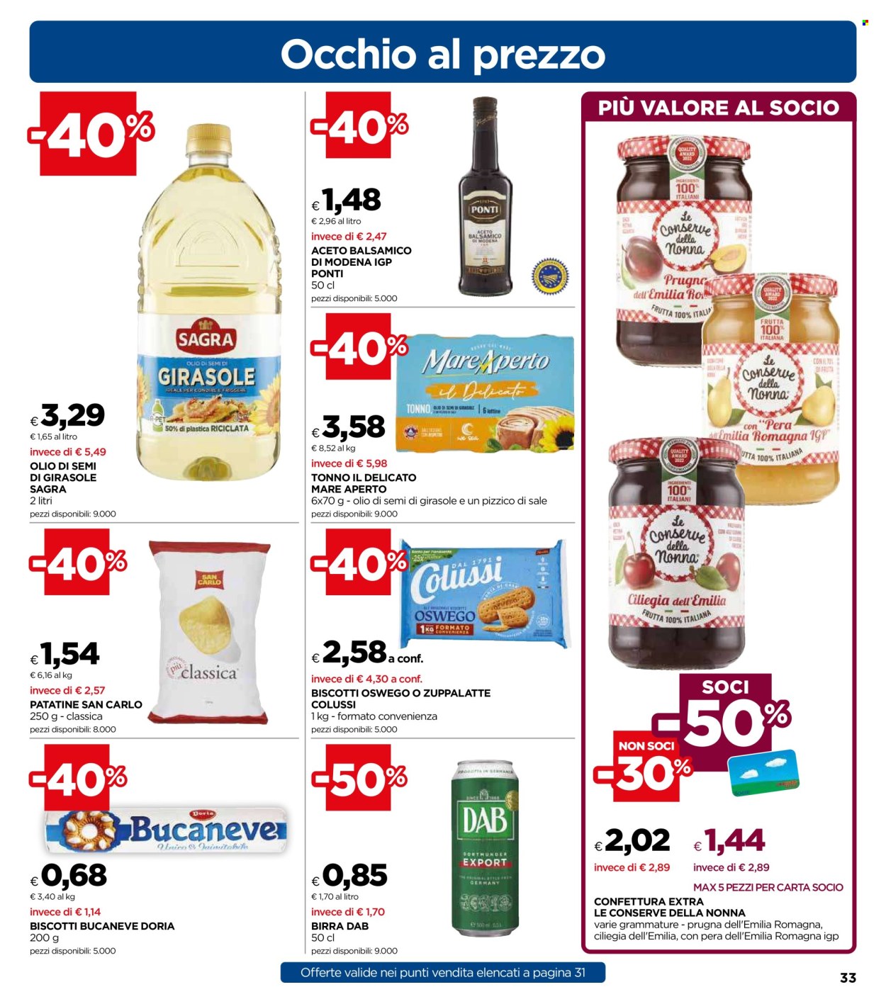 Volantino Coop - 2/10/2024 - 15/10/2024. Pagina 33